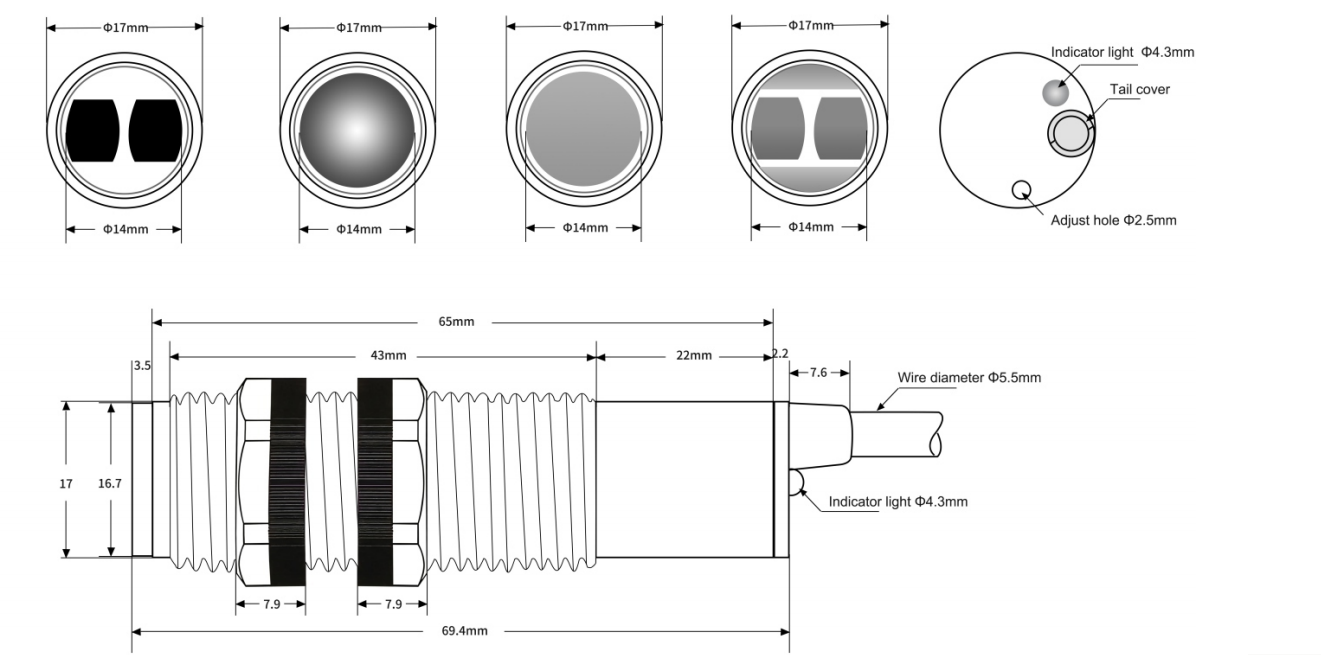 diffuse laser sensor 6